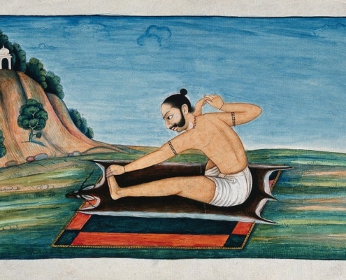 yoga painting